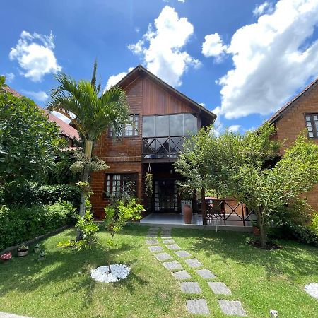 Lindo Chale Em Gravata - Condominio Mont Blanc V Exteriör bild